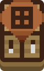 Minecraft Crafting Bench Icon.